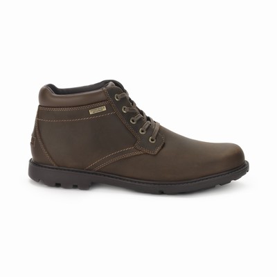 Botas Rockport Rugged Bucks Waterproof Homem Marrom PT-36524